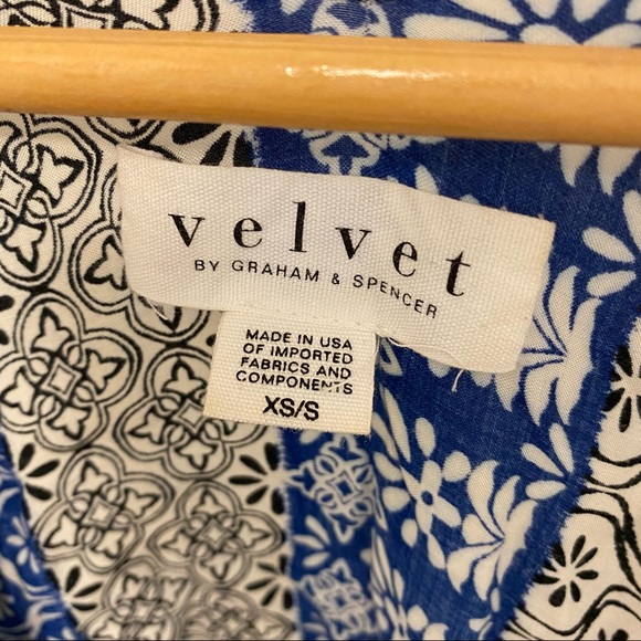 Velvet Boho Kimono-Style Cover Up - Picture 3 of 6